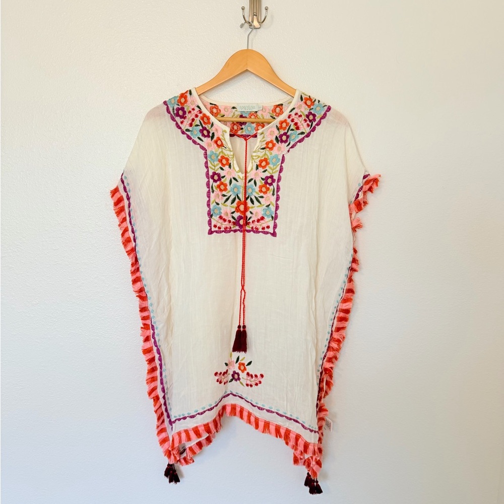 Spartina 449 Cordelia Blossom Embroidered kaftan